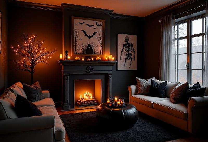 Un intérieur minimaliste et élégant d'une maison mexicaine moderne, présentant des murs blancs, un mobilier en bois clair et une lumière naturelle douce, créant une ambiance paisible et sereine.